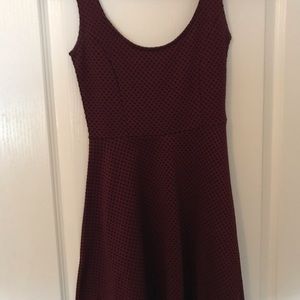 Maroon dress
